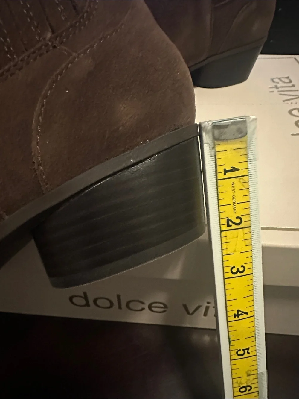 Dolce Vita Taupe Suede Chelsea Ankle Boot